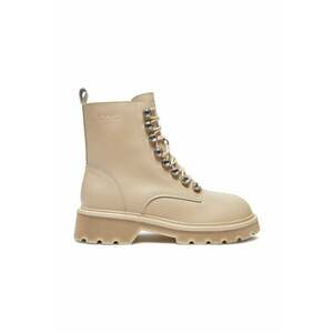 Botine dama - 80044 - Piele naturala - Bej imagine