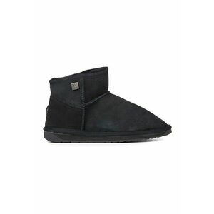 Ghete slip-on de piele intoarsa cu logo imagine