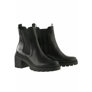 Botine cu toc dama - Hogl - casual - piele naturala - negru imagine
