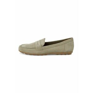 Pantofi loafer din piele intoarsa cu varf rotund imagine