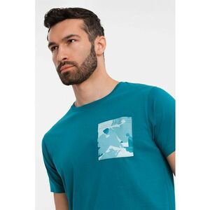 Tricou regular fit cu buzunar pe piept imagine