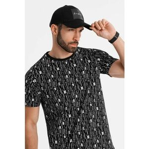 Tricou de bumbac cu model text imagine