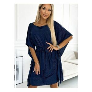 Rochie de seara - bleumarin - L-XL - imagine