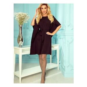 Rochie de zi casual - negru - material usor imagine