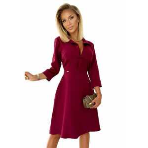 Rochie mini dama - Sandy - Burgundia imagine