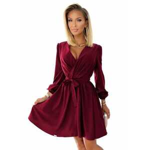 Rochie eleganta dama - Bindy - Burgundia imagine