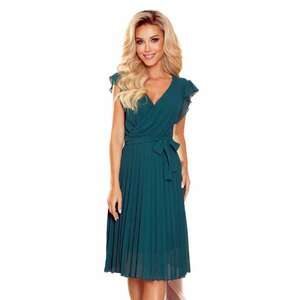 Rochie florala de dama - Polina - verde imagine