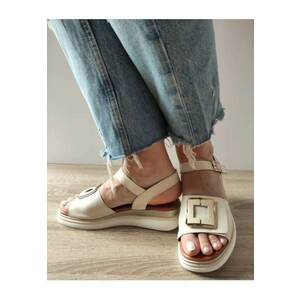Sandale Casual Dama 060-0010 Bej - Bej imagine
