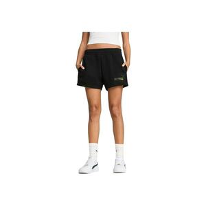 Pantaloni scurti Love United cu talie medie 4 imagine