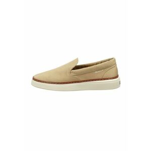 Pantofi loafer uni din material textil imagine