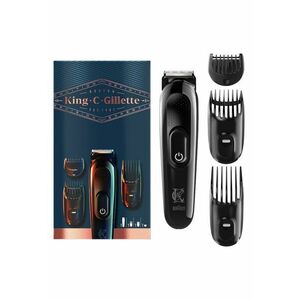Trimmer pentru barba electric King C. Kit Trimmer Wet&Dry - 3 piepteni imagine