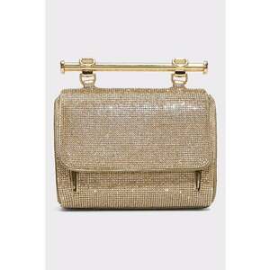 Geanta crossbody cu aplicatii din strasuri Blingchic imagine