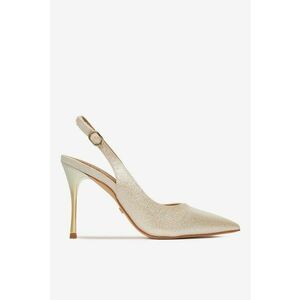 Pantofi Textil - Auriu imagine
