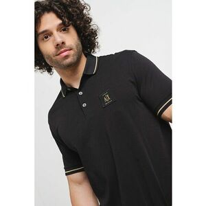 Tricou de bumbac cu logo pe piept imagine