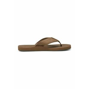 Papuci flip-flop din piele nabuc imagine