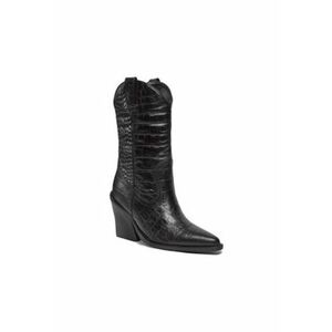 Cizme cowboy Negru - piele naturală - Lana - imagine