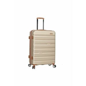 Troler mare extensibil SW33803 - ABS - cifru - 4 roti duble - 77 cm - auriu imagine