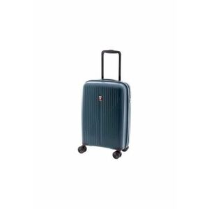 Troler cabina extensibil Gladiator Calypso - polipropilena - cifru TSA - 55 cm - turcoaz imagine