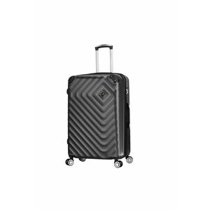 Troler mare extensibil SW44103 - ABS - cifru - 4 roti duble - 77 cm - antracit imagine