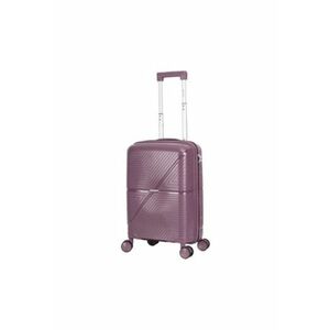 Troler cabina SW42103 - polipropilena - cifru - 4 roti duble - 55 cm - mov imagine