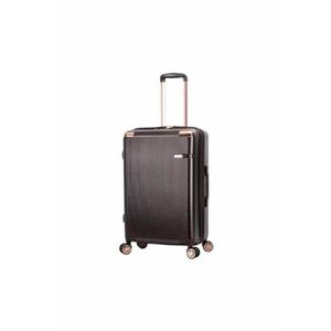 Troler mediu extensibil SW44303 - fermoar antifurt - 67 cm - policarbonat rezistent - cifru TSA - maro imagine
