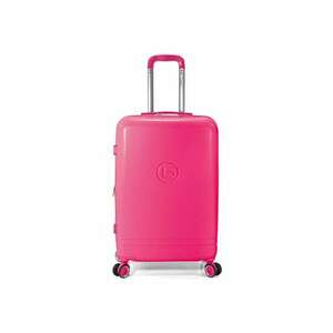 Troler mediu extensibil BZ 5827 - 65x40x27 cm - bagaj de cala - ABS - 4 roti 360° - cifru - fuchsia imagine