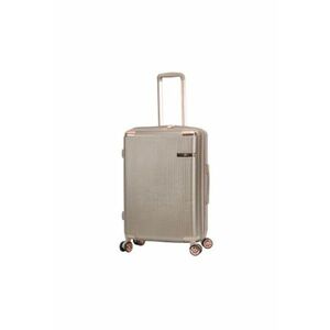 Troler mediu extensibil SW44303 - fermoar antifurt - 67 cm - policarbonat rezistent - cifru TSA - auriu imagine