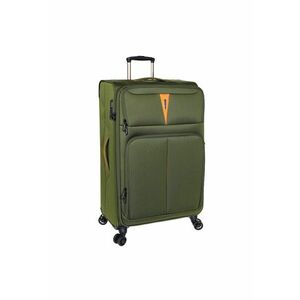 Troler mare extensibil Venice - 79x46x32 cm - +20% capacitate - bagaj de cala - poliester - 4 roti 360° - cifru TSA - kaki imagine