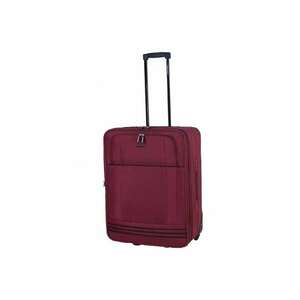 Troler de cabina ZC2023 - 55x39x19 cm - bagaj de mana - poliester - 2 roti - grena imagine