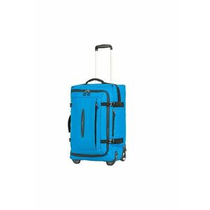 Troler mediu SW42503 - 62x38x27 cm - bagaj de cala - 57L - 2 roti - poliester impermeabil - albastru imagine