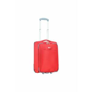 Troler de cabina SW233 - 52x34.5x20 cm - bagaj de mana - poliester - 2 roti - rosu imagine