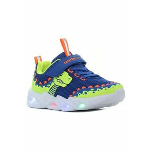 Pantofi sport pentru copii - Paleo Fun - bleumarin intermitent imagine