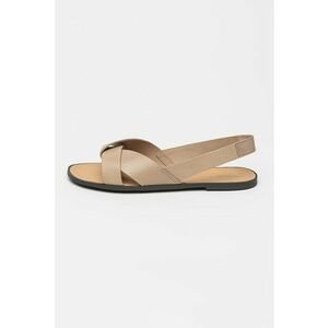Sandale slingback de piele imagine