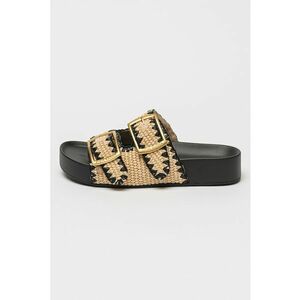 Papuci flatform cu catarama On Deck imagine