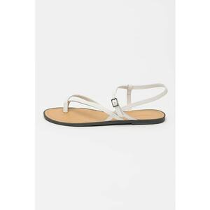 Sandale de piele cu barete multiple imagine