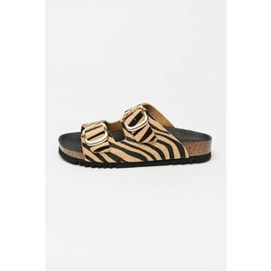 Papuci cu animal print Noelle imagine
