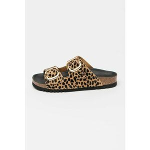 Papuci cu animal print Noelle imagine