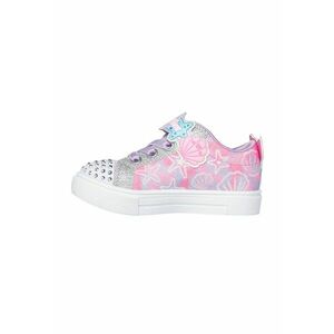 Pantofi sport de piele ecologica cu model grafic imagine
