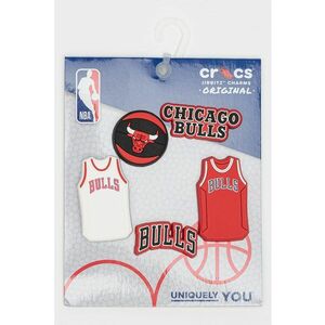 Talisman cu tematica Chicago Bulls Jibbitz™ imagine