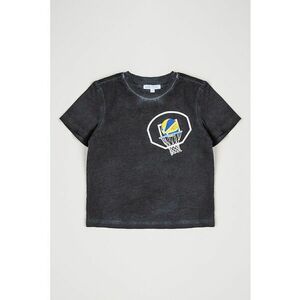 Tricou de bumbac cu imprimeu grafic imagine
