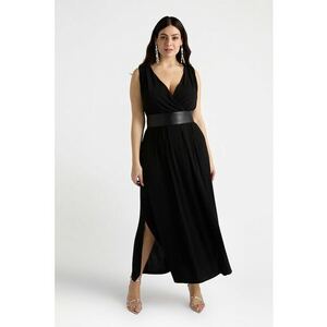 Rochie maxi cu slituri laterale imagine