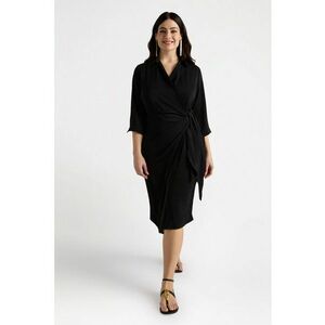Rochie midi petrecuta imagine