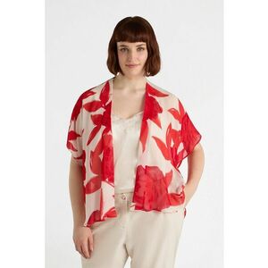 Camasa cu maneci scurte si model floral imagine