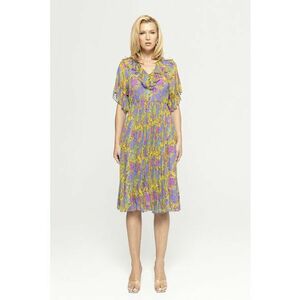 Rochie din matase cu imprimeu baroc imagine