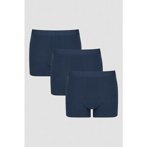 Set de boxeri cu model uni - 3 perechi imagine
