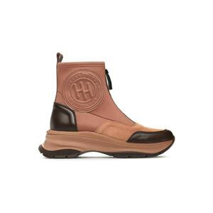Ghete dama 303067779 - Piele naturala - Maro imagine