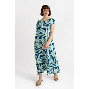 Rochie maxi cu decolteu pe umeri imagine