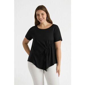 Tricou cu fronseu lateral imagine