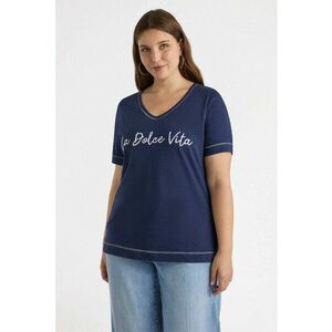 Tricou cu imprimeu text imagine
