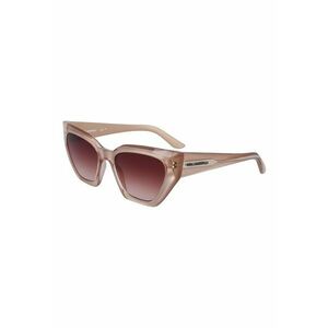 Ochelari de soare cat-eye cu logo - Rosu stins - imagine